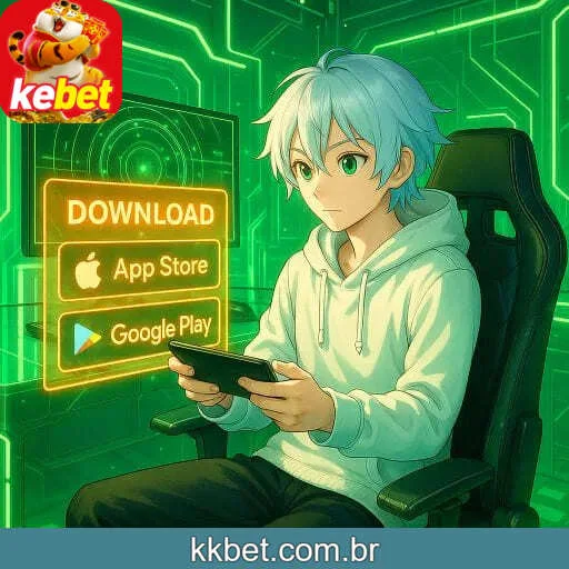 Banner destacando o app KEBET disponível para baixar grátis
